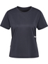 Einfarbiges Trainingsshirt 2er-Set Rundhals Kurzarm