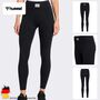 Figurbetonte Leggings Elastischer Bund Logodetail Basic