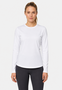 Einfarbiges Langarmshirt 2er-Set Rundhalsausschnitt