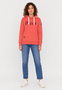 Stylischer Hoodie Kordelzug Kapuze Langarm Modisch