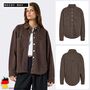 Leichte �bergangsjacke Langarm Umlegekragen Brusttaschen