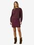 Rundhals-Pullover mit langen �rmeln und geripptem Saum