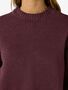 Rundhals-Pullover mit langen �rmeln und geripptem Saum