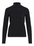 VILA Rollkragenpullover Langarm Unifarben Klassisches Design