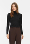 VILA Rollkragenpullover Langarm Unifarben Klassisches Design