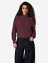 Klassischer Pullover Stehkragen Langarm Unifarben