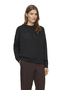 Stylischer Pullover Rundhals Stickerei Unifarben Langarm