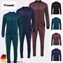 Trainingsanzug Rei�verschluss Stehkragen Langarm Sport