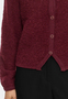 Elegante Strickjacke Rundhals Knopfverschluss Langarm