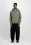 Kapuzenpullover R�ckenprint �rmeltasche K�ngurutasche