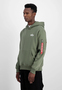 Kapuzenpullover R�ckenprint �rmeltasche K�ngurutasche