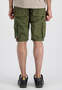 Cargo Shorts mit Eingrifftaschen und verdecktem Zip-Fly