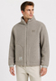 Teddyfleecejacke Rei�verschluss Eingrifftaschen Unifarben