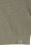 Eleganter Strickpullover Polokragen Knopfleiste Unifarben