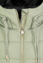 Hochwertige Steppjacke Kapuze Rei�verschlussdetails
