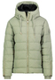 Hochwertige Steppjacke Kapuze Rei�verschlussdetails