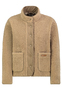 Teddyjacke Stehkragen Knopfleiste Modisches Design