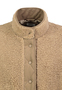 Teddyjacke Stehkragen Knopfleiste Modisches Design