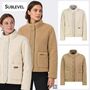 Teddyjacke Stehkragen Knopfleiste Modisches Design