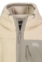 Teddyjacke Rei�verschlusstaschen Kapuze