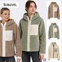 Teddyjacke Rei�verschlusstaschen Kapuze