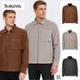 �bergangsjacke Rei�verschluss Cordstruktur Brusttasche