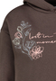 EIGHT 2 NINE Kapuzenpullover Blumenstickereien Seitliche