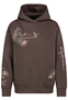 EIGHT 2 NINE Kapuzenpullover Blumenstickereien Seitliche