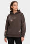 EIGHT 2 NINE Kapuzenpullover Blumenstickereien Seitliche