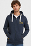 Stylischer Hoodie Kordelzug Durchgehender Rei�verschluss 