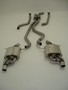 Friedrich Motorsport  2x70mm Duplex-Anlage mit 200 Zellen Sport-Kats. f�r BMW E92/E93, 335i 225kW 