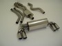 Friedrich Motorsport 2x 63.5mm Duplex-Anlage mit 200 Zellen Sport-Kats. f�r BMW 1er M-Coupe E82, 3.0l Bi-Turbo 250kW 