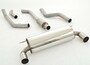 Friedrich Motorsport 70mm Duplex-Anlage f�r BMW 1er F20/F21 Coupe Bj. 09/2011-03/2015 3-/5-T�rer 118i 125kW 