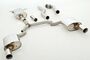 Friedrich Motorsport 76mm Duplex-Anlage f�r Audi A5 B8 Cabrio Frontantrieb 1.8l TFSI 118kW 