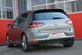 Friedrich Motorsport Duplex Endrohrsystem f�r VW Golf VII GTD Frontantrieb 2.0l TDI 135kW mit sound-Aktor f�r Standard-Hecksch�rze 
