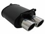 Novus Sportendschalld�mpfer f�r Mercedes SLK-Klasse (R170) 2 x 90mm SR-Design 