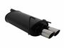 Novus Sportendschalld�mpfer f�r Mercedes CLK-Klasse inkl. Cabrio (W208) 2 x 76mm MS-Design 