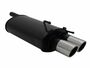 Novus Sportendschalld�mpfer f�r Mercedes CLK-Klasse inkl. Cabrio (W208) 2 x 90mm SR-Design 