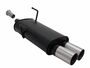 Novus Sportendschalld�mpfer f�r Peugeot 206CC 2 x 76mm RL-Design 