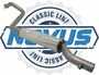 Novus Classic Line Edelstahl-Vorschalld�mpfer f�r VW Golf I, Cabrio, Jetta I, Scirocco I, II 17 / 155 / 16 / 53 / 53B 