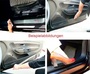 PKW Innenraum-Schutzfolie Carbon-Optik schwarz 230� f�r Nissan Note E12 BJ.2013- 