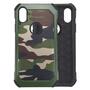 Outdoor Case f�r Apple iPhone XS X TPU Hybrid Tarn Camouflage