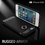 TPU Case f�r Apple iPhone SE 5 5S Carbon Skin Brushed