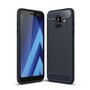 TPU Case f�r Samsung Galaxy A6 (2018) Carbon Skin Brushed