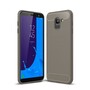 TPU Case f�r Samsung Galaxy J6 (2018) Carbon Skin Brushed