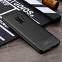 IPAKY TPU Case f�r SAMSUNG GALAXY S9 Carbon Fiber Muster Texture H�lle Cover