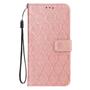 Wallet Case f�r Samsung Galaxy J4+ (2018) Imprint Leaf Blatt Motiv