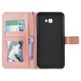 Wallet Case f�r Samsung Galaxy J4+ (2018) Imprint Leaf Blatt Motiv