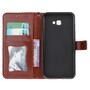 Wallet Case f�r Samsung Galaxy J4+ (2018) Imprint Leaf Blatt Motiv
