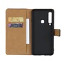 Wallet Case fr Samsung Galaxy A9 (2018) TPU Split Echt Leder